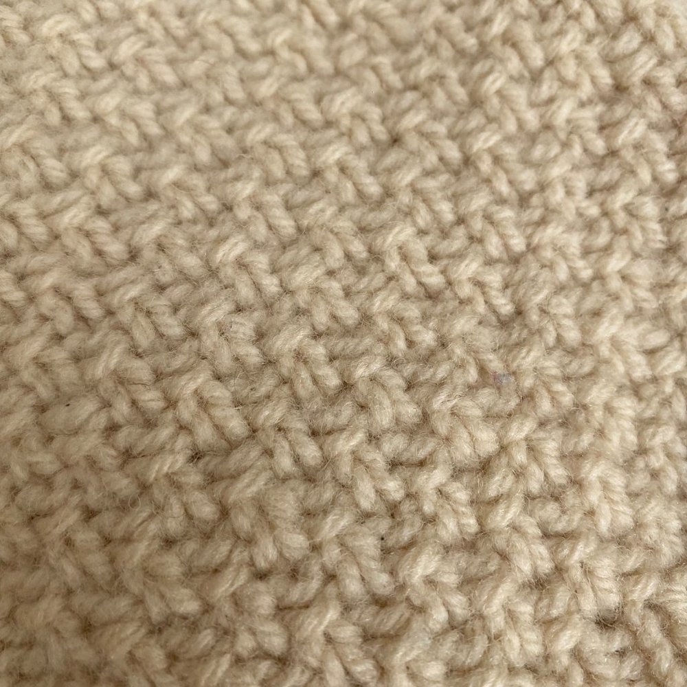 Vintage Hand-Knit Wool Turtleneck Sweater - Picture 10 of 12